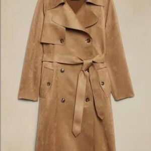 Banana Republic Factory Classic Camel Trench Coat